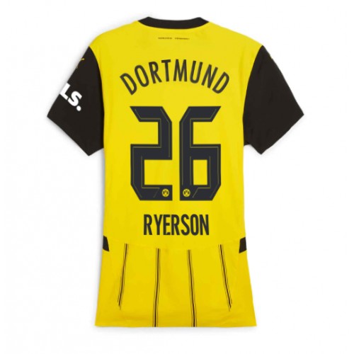 Borussia Dortmund Julian Ryerson #26 Domaci Dres za Ženska 2024-25 Kratak Rukav